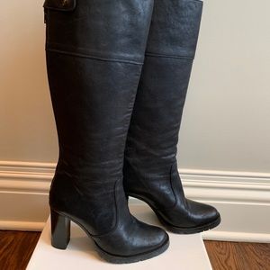 Studio Pollini knee-high boots, size 7.5.